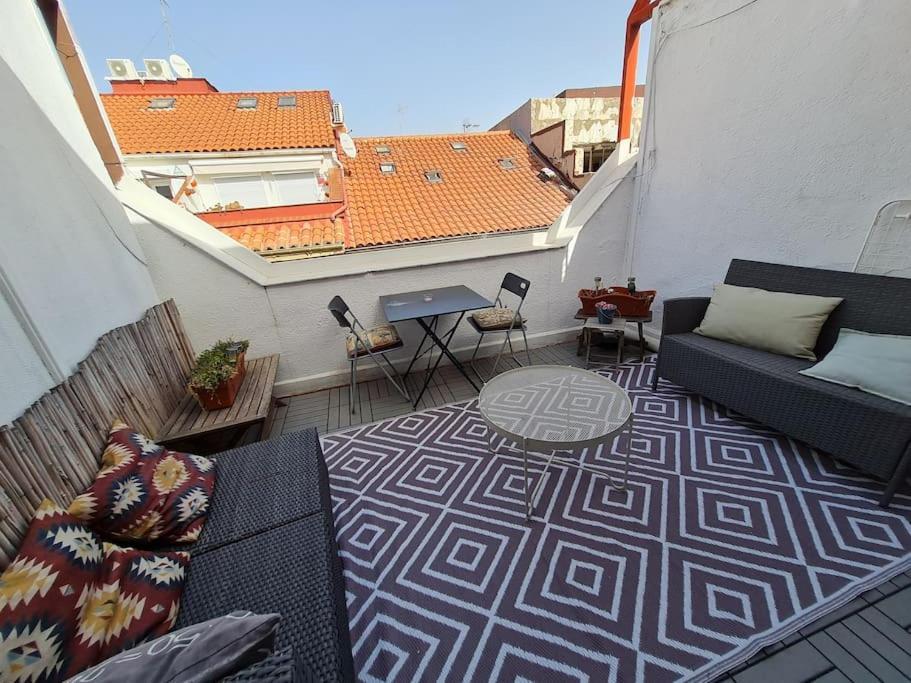 Appartamento Espectacular Loft Con Terraza Madrid Esterno foto